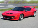 Italiensk: De Tomaso Pantera GT5S, 1988 modell, motor V8- 5,7 liter, 450hk, Getrag girkasse m/slipon-sperre, Orginal dekk dim. 345/50*15 og 285/55*15 . Felger 10 og 12 bredde. H�ndlaget sm�serie bil produsert i 169 eksemplarer fra 1985-1989. Dette var siste karroseri av Pantera 1.
