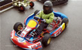 Marius på gokart