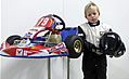 Marius på gokart