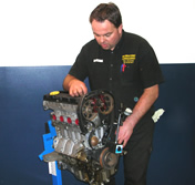 Restaurering av motor